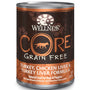 Wellness CORE Pate Grain-Free Turkey, Chicken Liver & Turkey Liver Formula Wet Dog Food Can