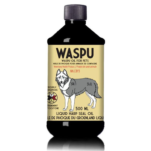 Waspu Huile de phoque Complément pour animaux