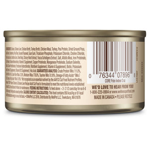 Wellness CORE Pate Grain-Free Indoor Chicken & Chicken Liver Wet Cat Food Cans