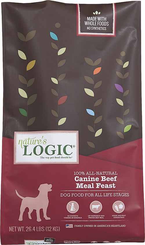 Nature's Logic Canine Festin de Farine de Bœuf Croquettes pour chien