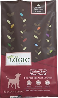 Nature's Logic Canine Festin de Farine de Bœuf Croquettes pour chien