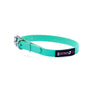 Smoochy Poochy Collier chien style boucle en polyvinyle, Aqua