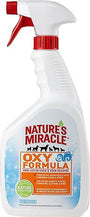 Nature's Miracle Oxy Détachant et Désodorisant pour Animaux Parfum Frais, Bouteille de 32 oz
