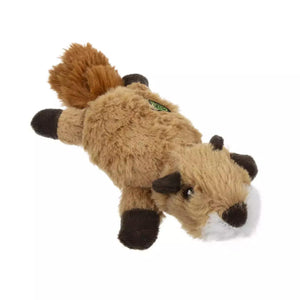 GoDog Flatz Just for Me Chew Guard Squirrel Dog Toy