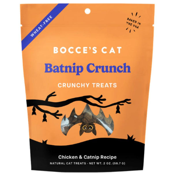 Bocce's Bakery Halloween Batnip Crunch Cat Treats