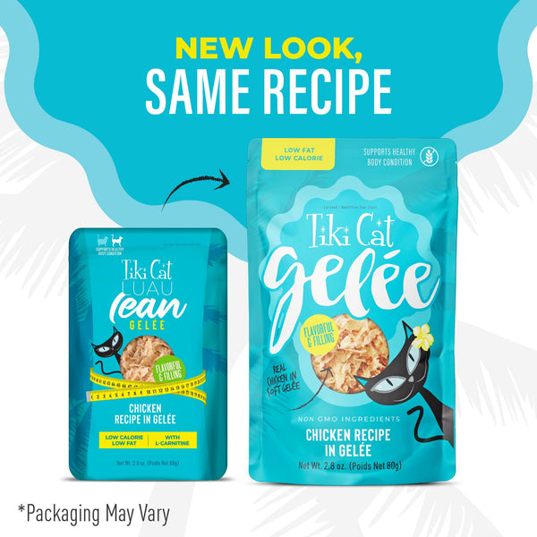 Tiki Cat Gelee Chicken in Gelee Wet Cat Food Pouch