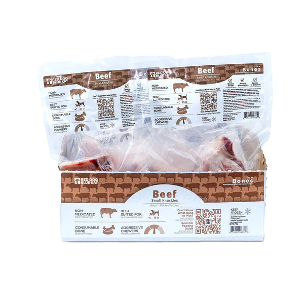 Red Dog Blue Kat Os crus Rotules de bœuf pour chiens