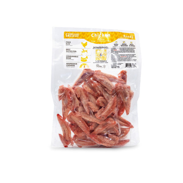 Red Dog Blue Kat Os crus Ailes de poulet pour chiens et chats