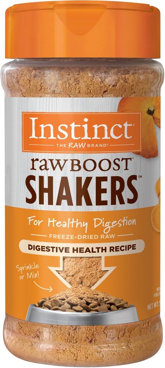Instinct Raw Boost Shakers Digestive Health Freeze-Dried Raw Cat Food Topper
