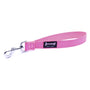 Smoochy Poochy Nylon Traffic Dog Leash, Hot Pink