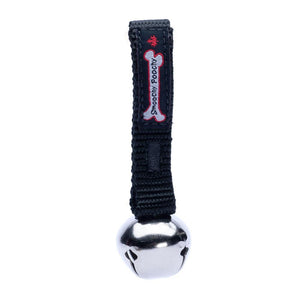 Smoochy Poochy Nylon Strap Artic Silver Round Bell Pet Collar Accessory