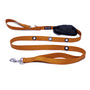 Smoochy Poochy Nylon Hands-Free Dog Leash, Pumpkin