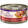 Wellness CORE Signature Selects Flaked Skipjack Tuna & Wild Salmon Entree in Broth Grain-Free Wet Cat Food Cans