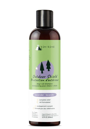 kin+kind Outdoor Shield Natural Lavender Scent Dog Shampoo