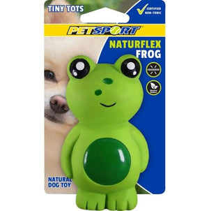 Petsport Naturflex Tiny Tots Frog Dog Toy