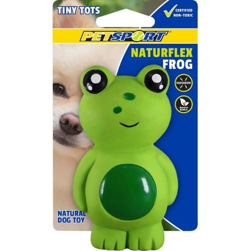 Petsport Naturflex Tiny Tots Jouet grenouille pour chien
