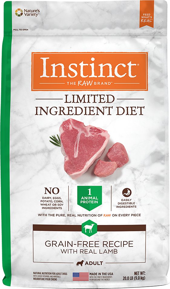 Instinct Limited Ingredient Diet Grain-Free Recipe with Real Lamb Dry Dog Food