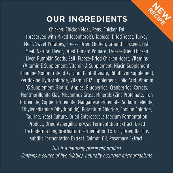 Instinct Raw Boost Recette sans céréales avec vrai poulet Croquettes pour chien