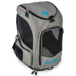 Sherpa 2-in-1 Backpack Travel Pet Carrier, Gray