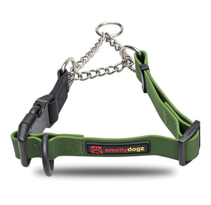smellydogz Martingale Collar, Green