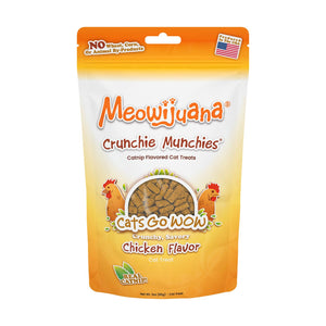Meowijuana Crunchie Munchies Chicken Cat Treats