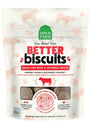 Open Farm Better Biscuits Friandises pour chiens recette boeuf nourri à l’herbe et flocons d’avoine