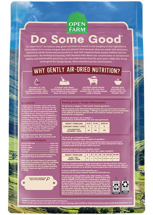 Open Farm Pollock & Lamb Recipe Air-Dried Dog Food