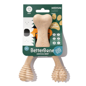BetterBone Medium Density Natural Beef Flavor Dog Toy