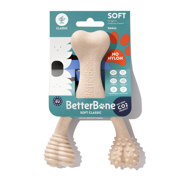 BetterBone Soft Density Natural Hypoallergenic Flavor Dog Toy