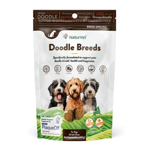NaturVet Breed Specific Doodle Breeds Soft Chews Dog Supplement