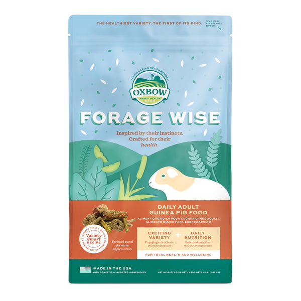 Oxbow Forage Wise Nourriture Adulte pour Cochon d'Inde