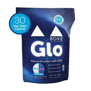 Boxiecat Glo Litière pour chats cristaux anti-stress non agglomérante UV