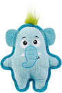 Outward Hound Xtreme Seamz Elephant Dog Toy, Blue
