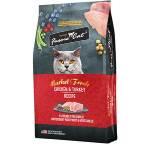Fussie Cat Market Fresh Chicken & Turkey Recipe Dry Cat Food