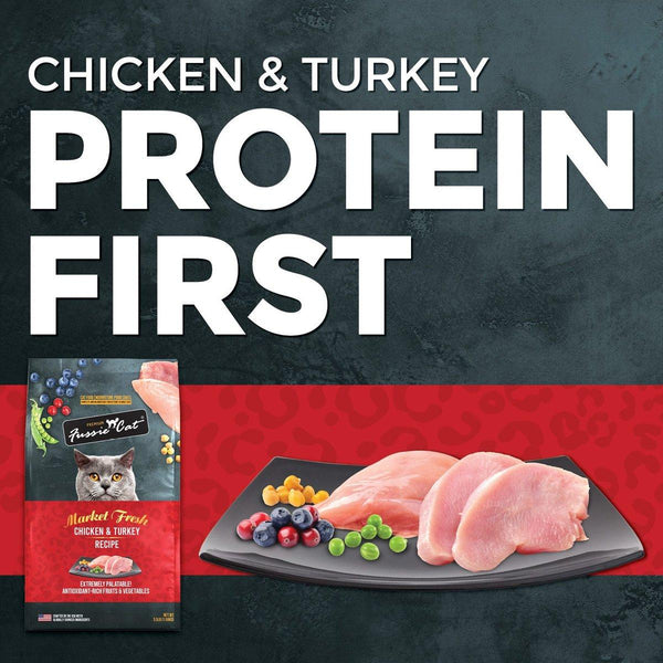 Fussie Cat Market Fresh Chicken & Turkey Recipe Dry Cat Food