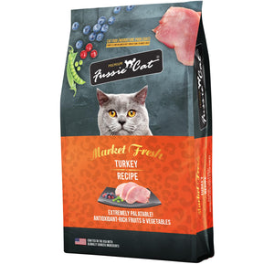 Fussie Cat Market Fresh Turkey Recipe Dry Cat Food