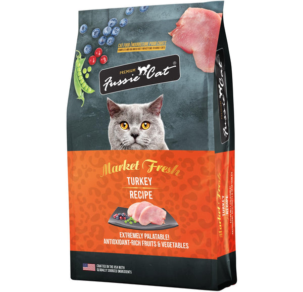 Fussie Cat Market Fresh Turkey Recipe Dry Cat Food