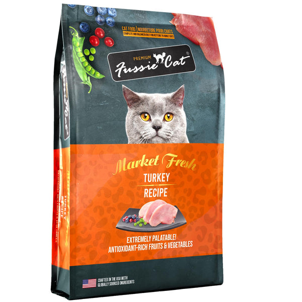 Fussie Cat Market Fresh Turkey Recipe Dry Cat Food
