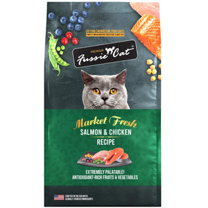 Fussie Cat Market Fresh Salmon & Chicken Recipe Dry Cat Food