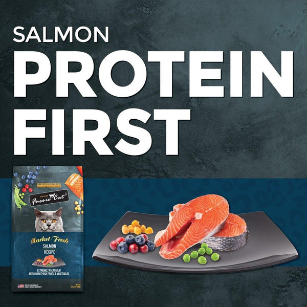Fussie Cat Market Fresh Salmon Recipe Dry Cat Food