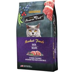Fussie Cat Market Fresh Duck Recipe Dry Cat Food