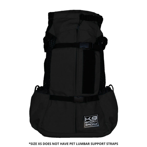 K9 Sport Sack Air 2 Original Backpack Dog Carrier, Jet Black