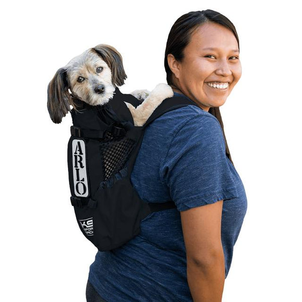 K9 Sport Sack Air 2 Original Backpack Dog Carrier, Jet Black