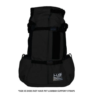 K9 Sport Sack Air 2 Original Backpack Dog Carrier, Jet Black