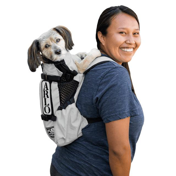 K9 Sport Sack Air 2 Original Backpack Dog Carrier, Light Grey