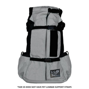 K9 Sport Sack Air 2 Original Backpack Dog Carrier, Light Grey