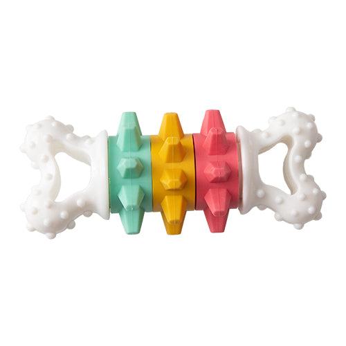Snugarooz Twist & Shake Os bruyant en nylon pour chien