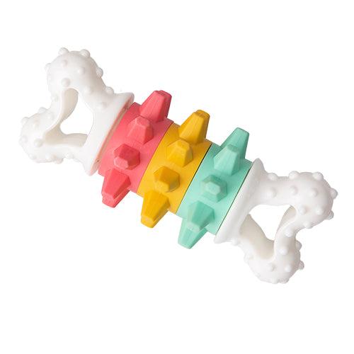 Snugarooz Twist & Shake Os bruyant en nylon pour chien