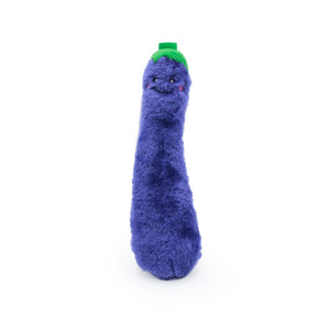 ZippyPaws ZippyClaws Kickerz Eggplant Cat Toy, Purple