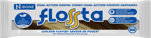 N-Bone FLOSSta Dual-Action Dental Chews Mint Flavor Dog Treats